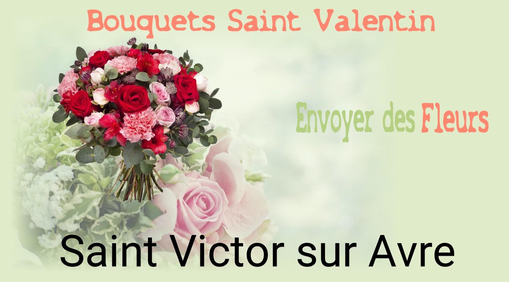 Roses de Saint-Valentin livrées à Saint-Victor-sur-Avre
